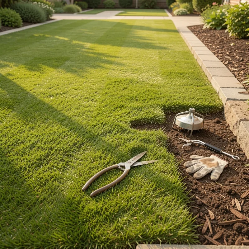 Entretien de pelouse : calendrier, coûts et techniques pour 2026