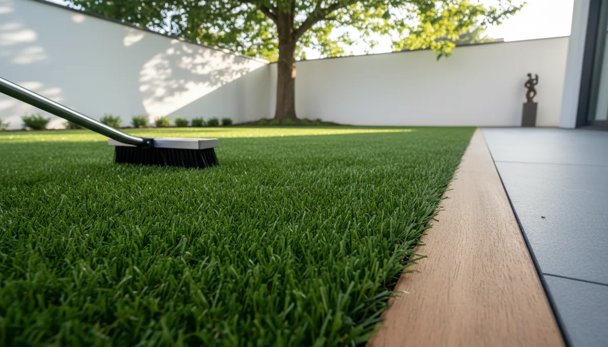Entretien pelouse synthétique : méthodes, coûts et durée de vie (2026)