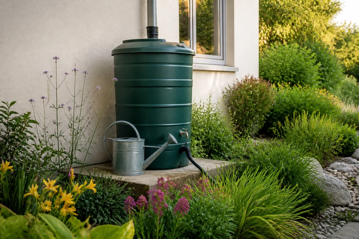 Récupérateur d'eau de pluie : dimensionner, installer, utiliser