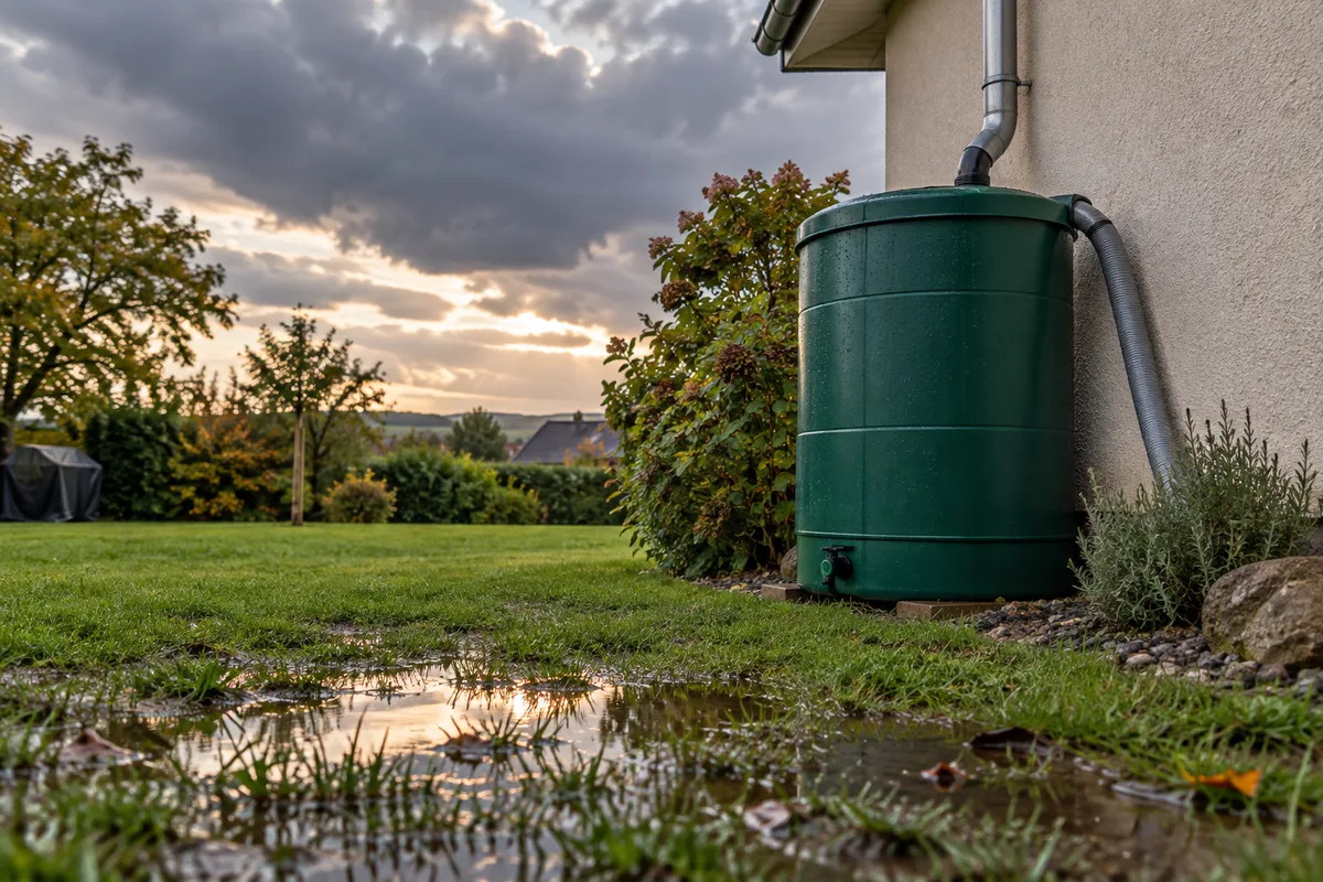 Trop-plein du récupérateur d'eau de pluie : où il doit aller